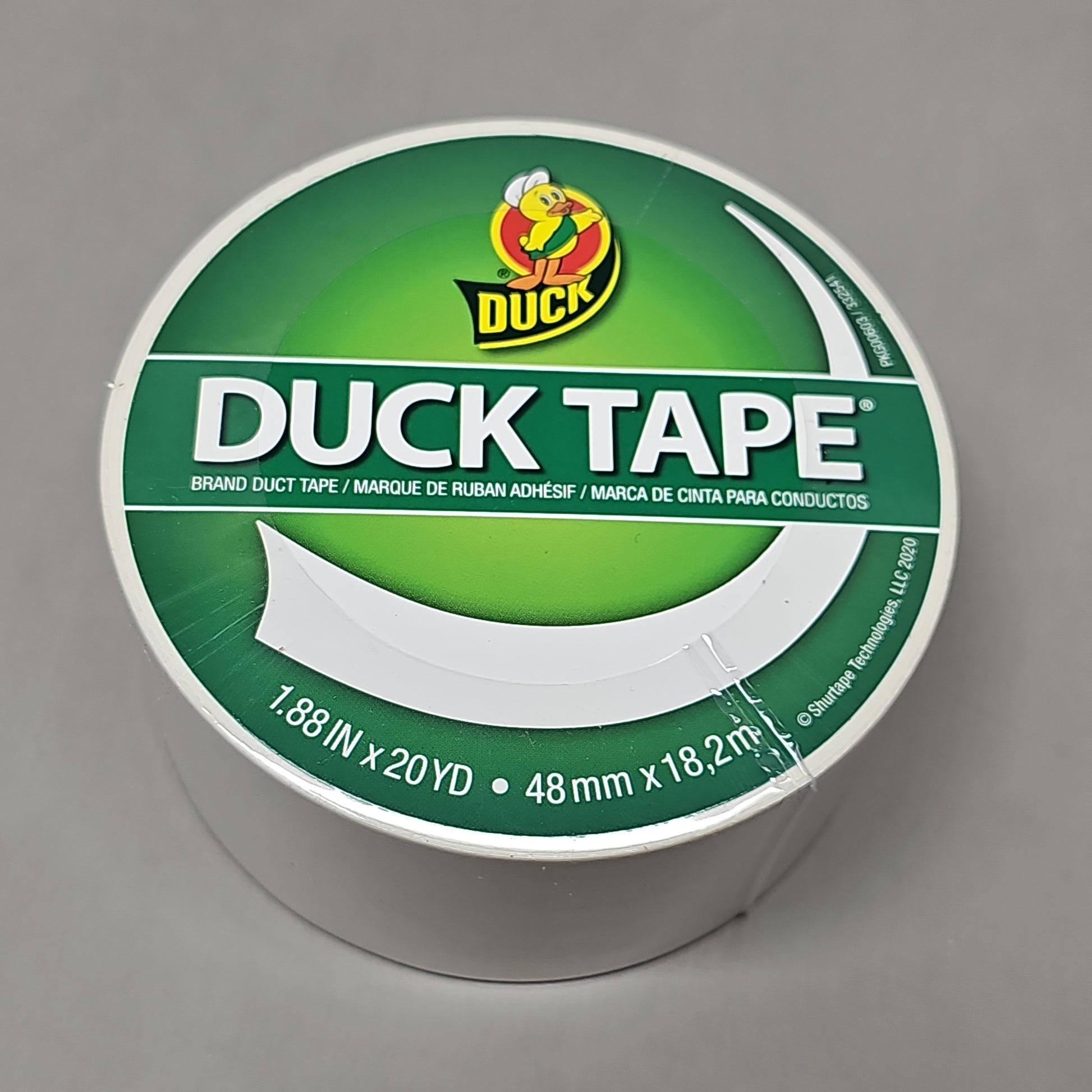 Duck Brand 1.88 in x 20 yd. White Colored Duct Tape, 6 Pack