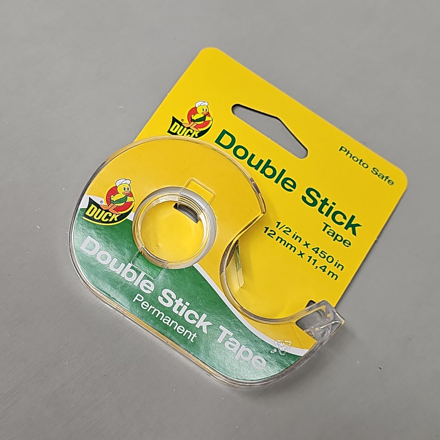 SHURTAPE DUCK Pack of 15 Double Stick Permanent Photo Safe Tape 1/2" x 450" (New)