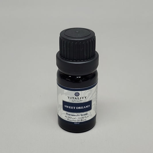 VITALITY EXTRACT Sweet Dreams All Natural Pure Essential Oil Blend 10ml (02/25)