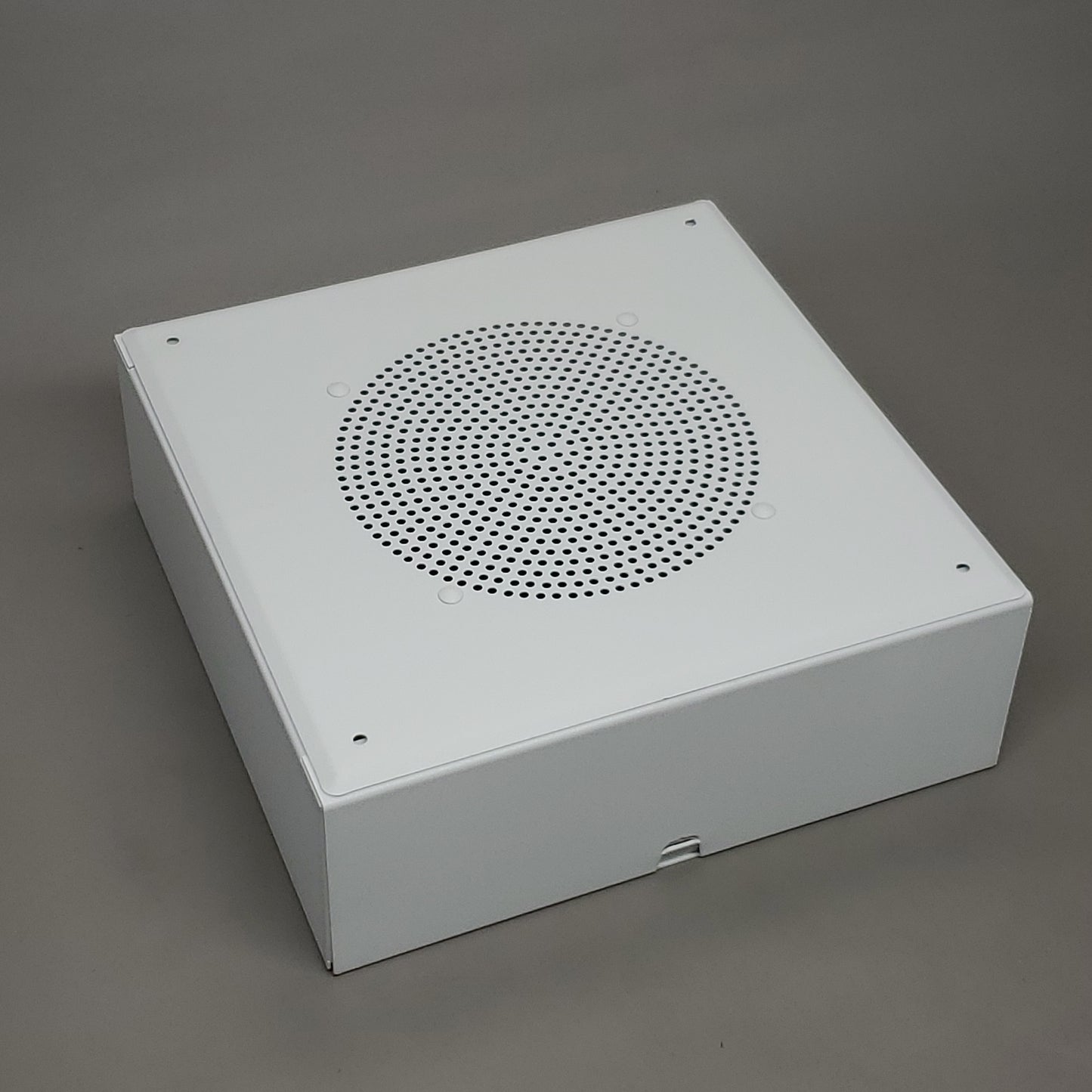 QUAM Wall Mount Loud Speaker System 1 White 12"X12"X4" Metal Enclosure (New)
