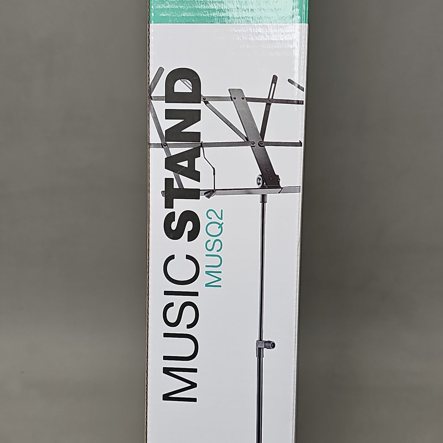 STAGG Economy Foldable Music Stand MUSQ2 Black (New)