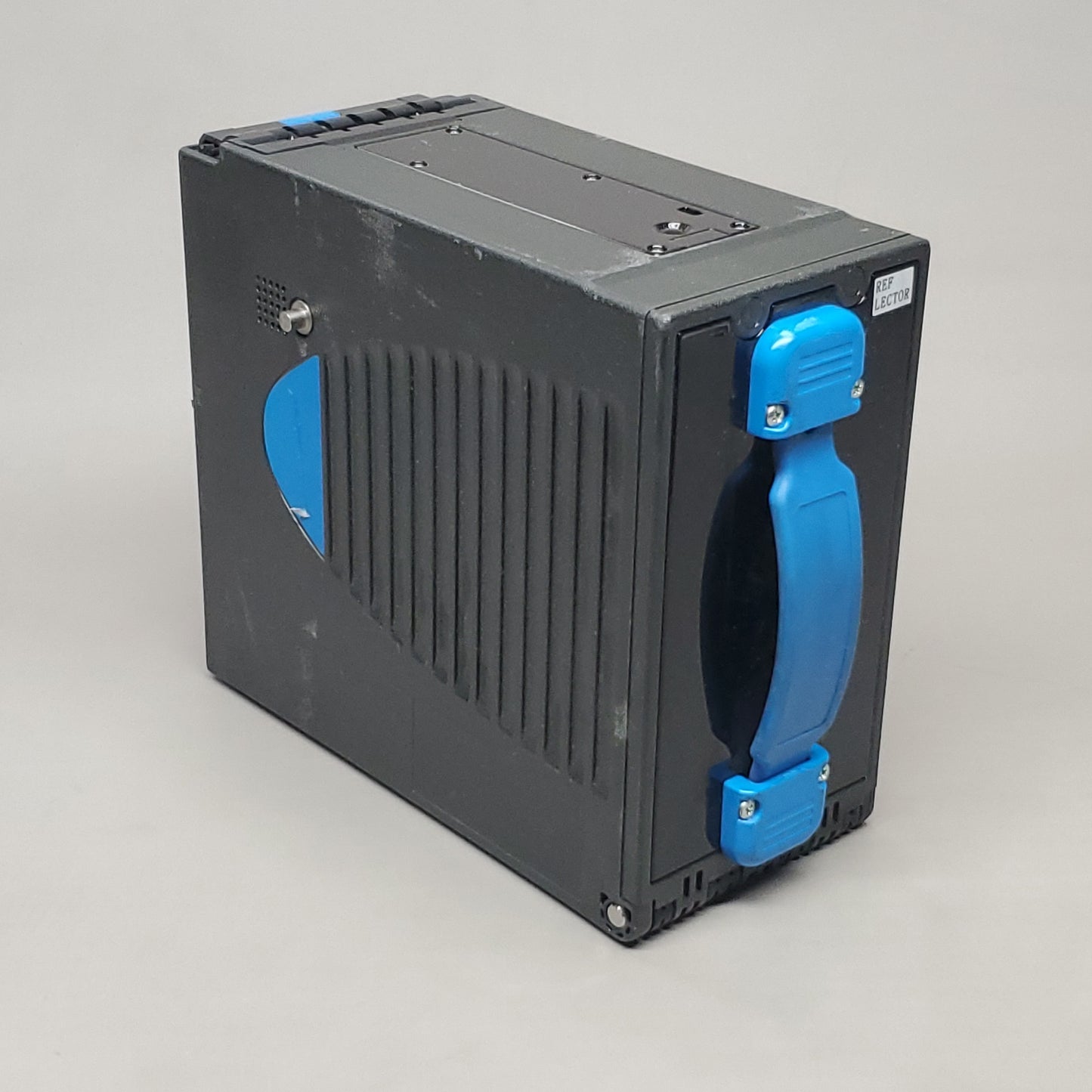 ZA@ JCM UBA Plastic 500 Note Cash Boxes Black / Blue (Used AS-IS)