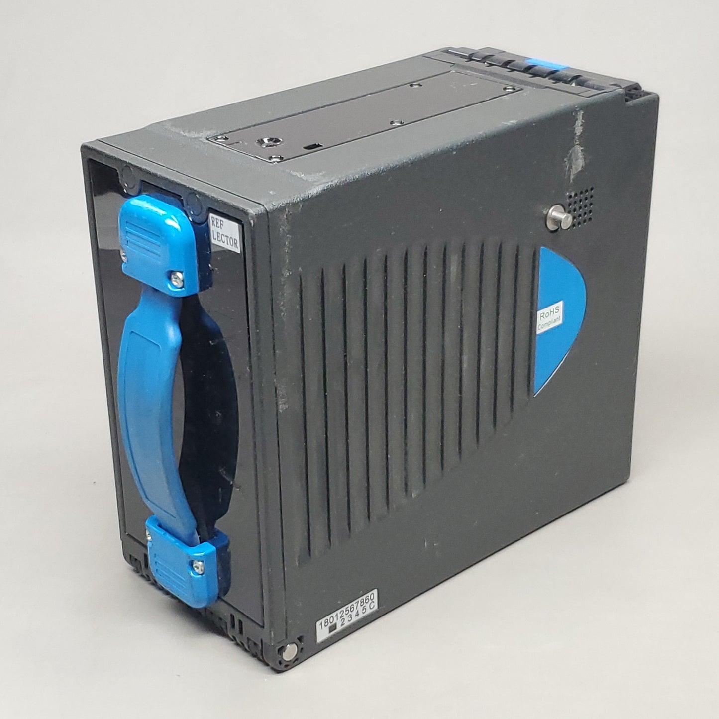 ZA@ JCM UBA Plastic 500 Note Cash Boxes Black / Blue (Used AS-IS)