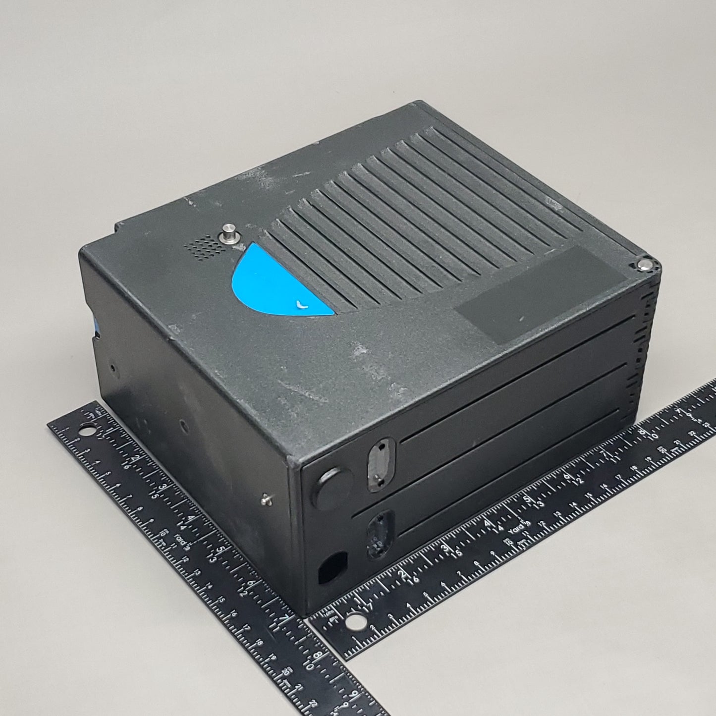 ZA@ JCM UBA Plastic 500 Note Cash Boxes Black / Blue (Used AS-IS)