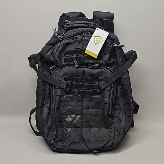 FIRST TACTICAL Tactix Half-Day Plus Backpack 27L Black #180036 (New)