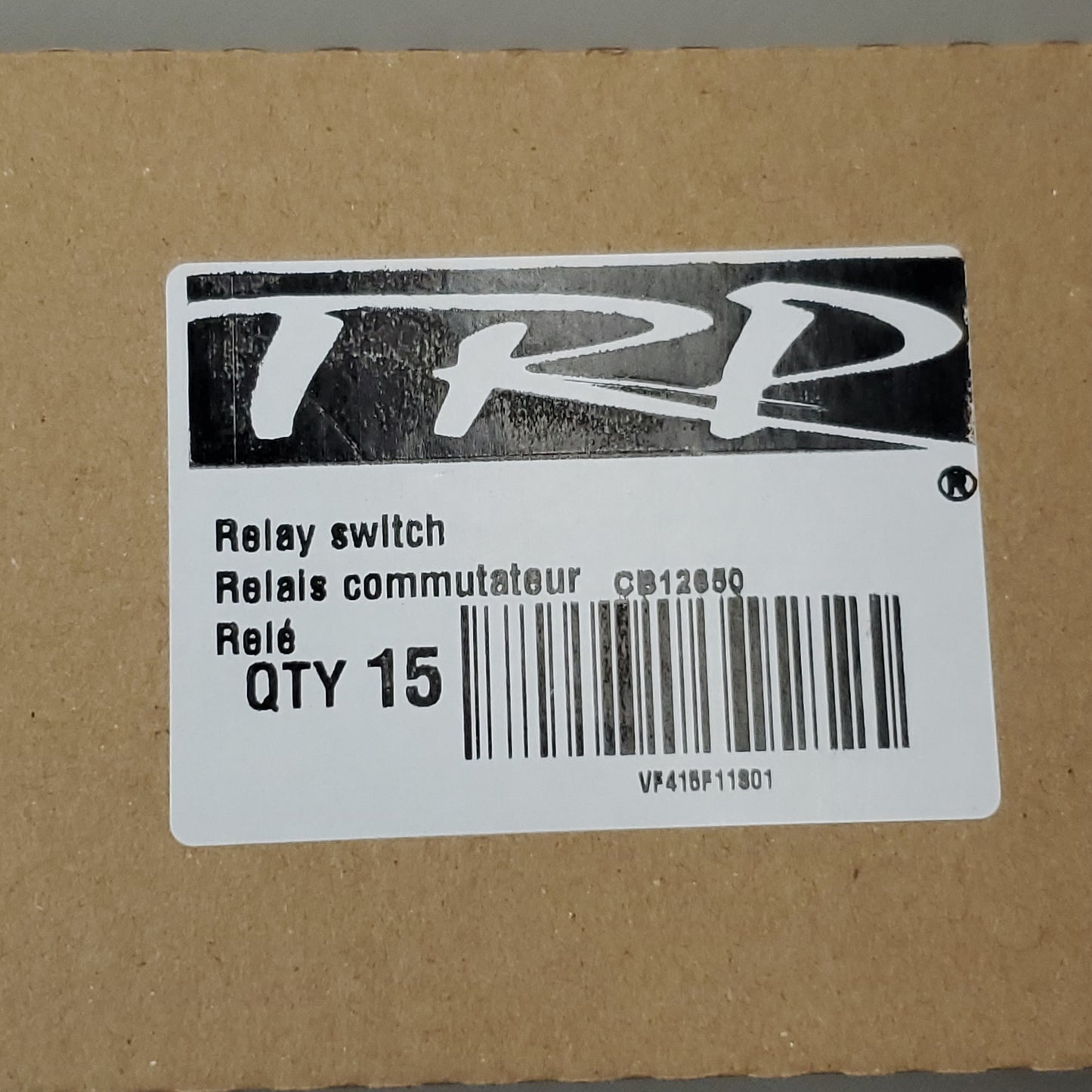 TE connectivity 15 Pack of TRP 12V Relay Switches V23234-A0001-X032 CB12650 (New)
