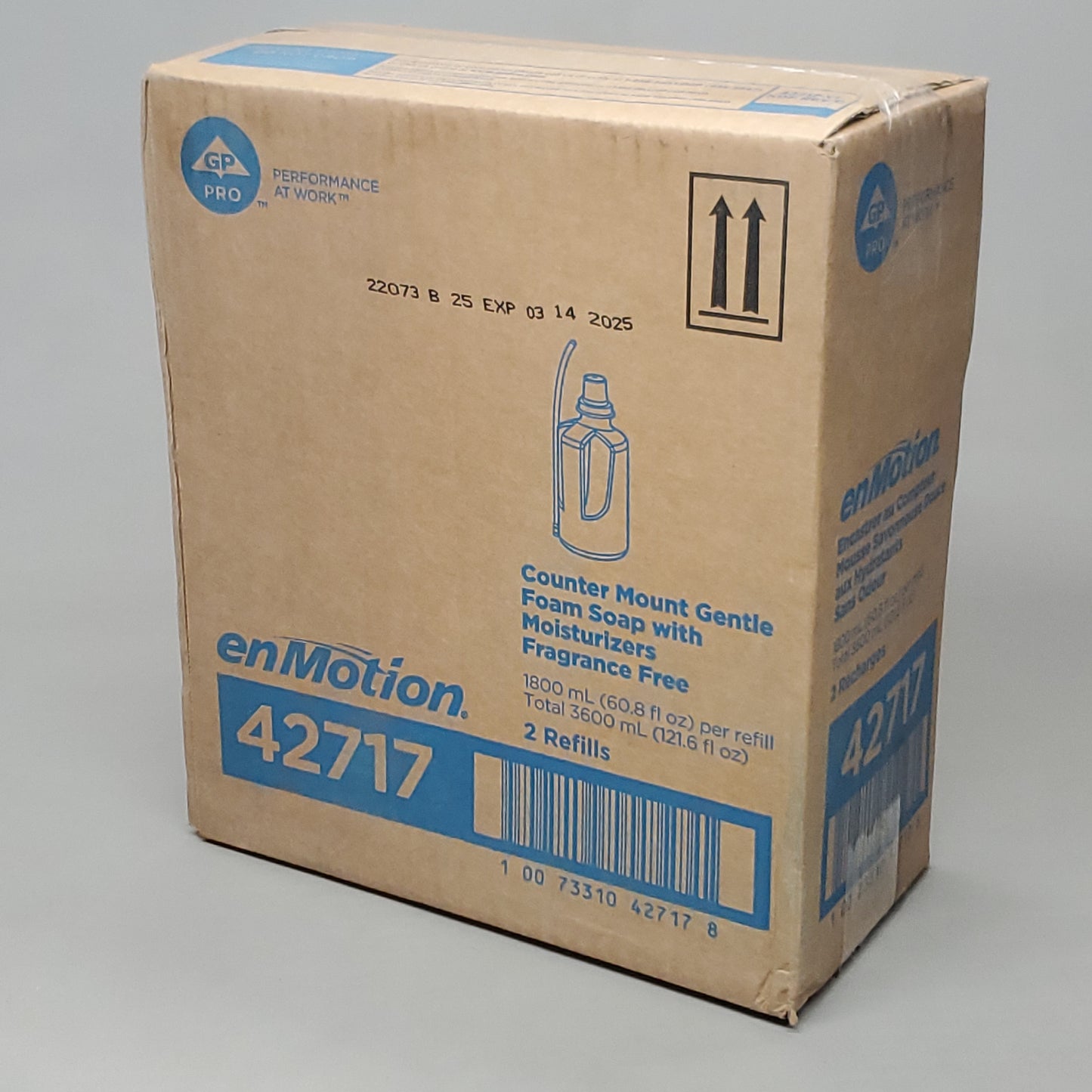 GEORGIA PACIFIC enMotion Counter Mount Gentle Foam Soap w/ Moisturizer 3600 mL 42717 (03/25)