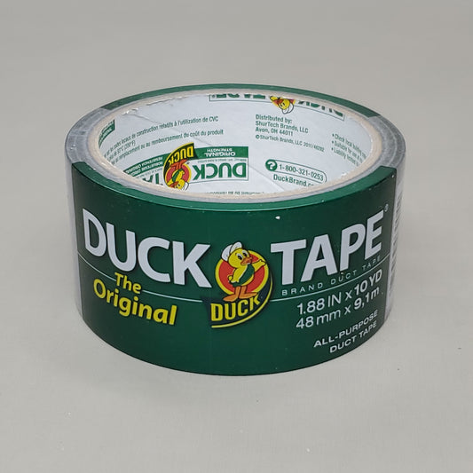 SHURTAPE DUCK TAPE 1 Roll of Grey Duct All Purpose Tape 1.88" X 10 YD 761288