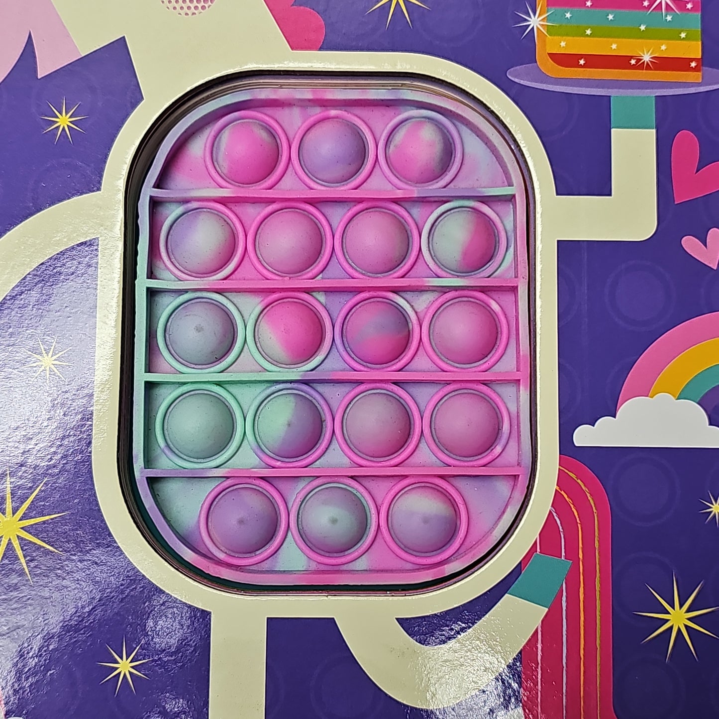 MAKE BELIEVE IDEAS Never Pop A Unicorn Hardback Book With Pop-It (New)