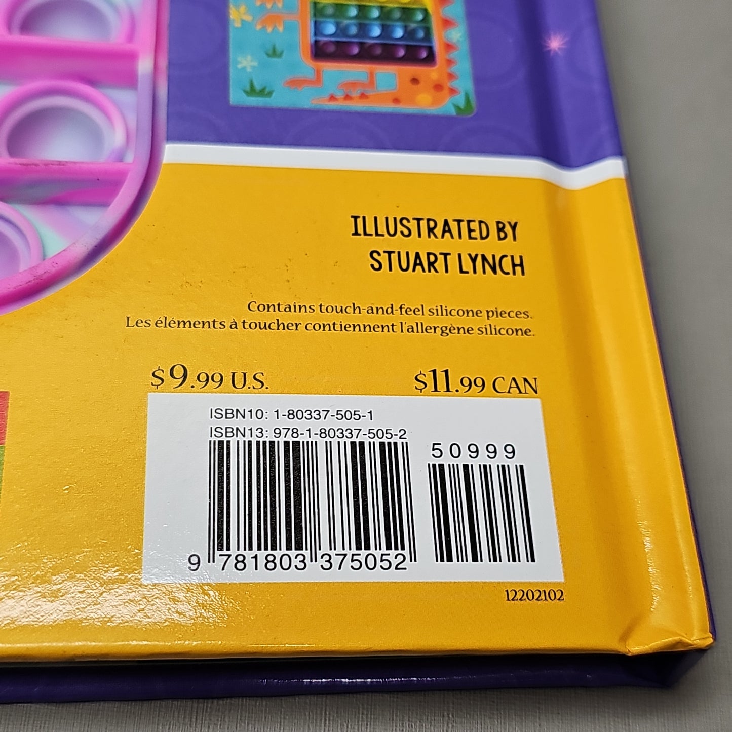 MAKE BELIEVE IDEAS Never Pop A Unicorn Hardback Book With Pop-It (New)