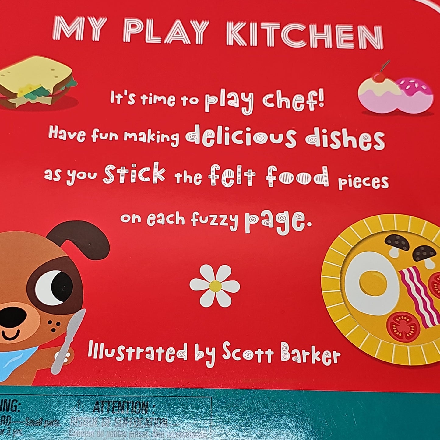 MAKE BELIEVE IDEAS My Play Kitchen Case of 30 Books! With Big Felt Play Pieces Hardback Book (New)