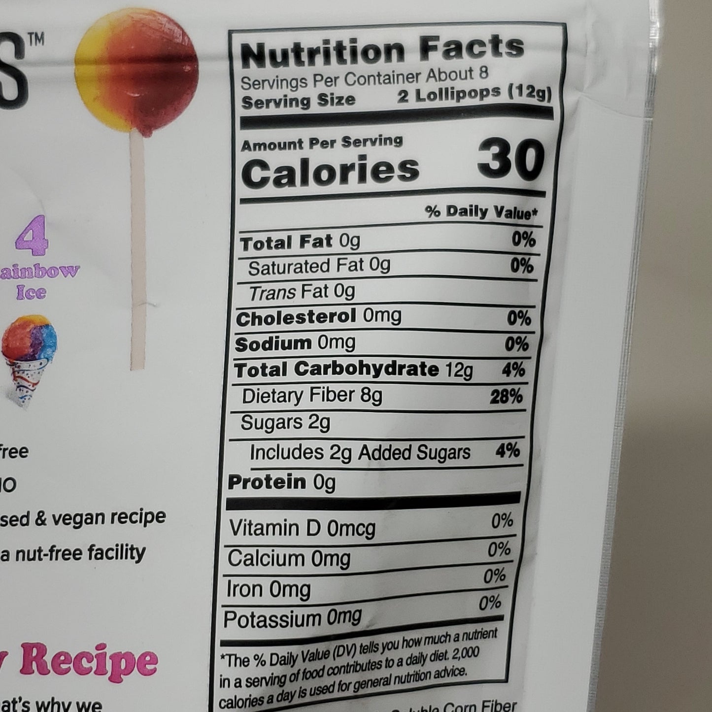 ZA@ PROJECT 7 Golly Lolli's 4 Flavors 1 Grams of Sugar per Bag of 16-3.5oz Exp 5/24 (New) A