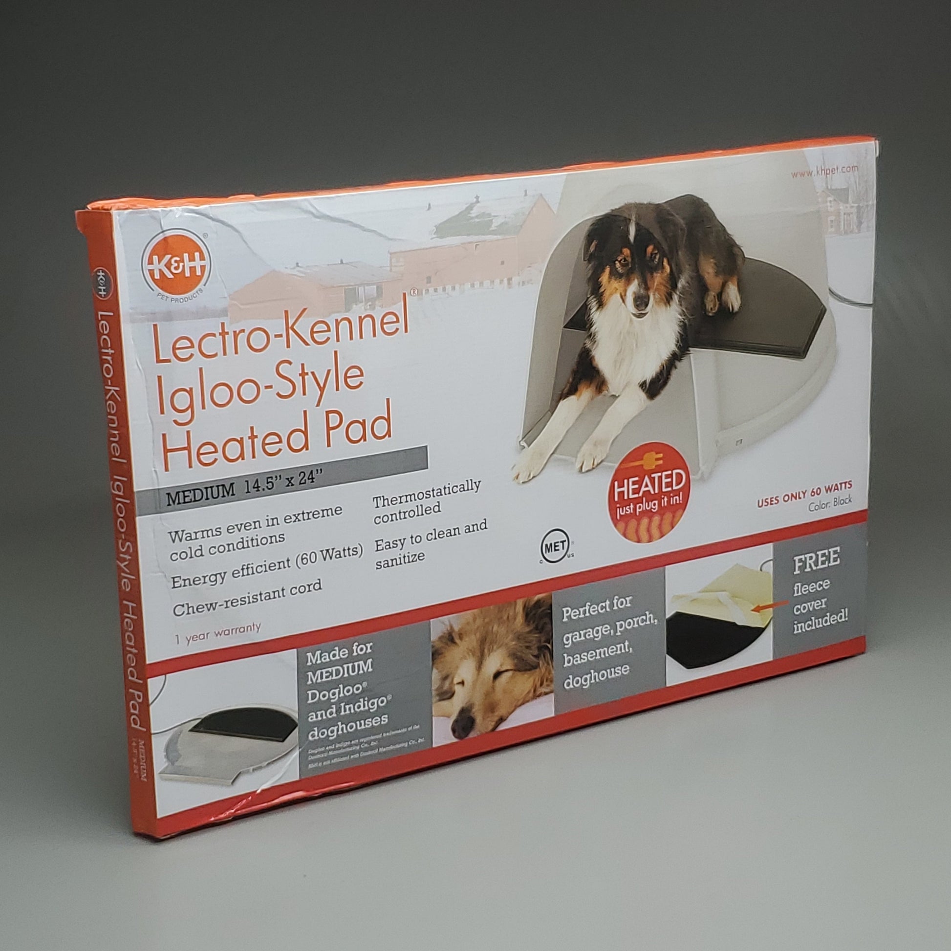 K H Pet Products Lectro-Kennel Heated Pad Medium