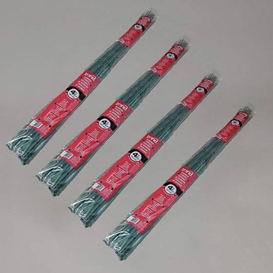 BOND 100-PACK!  Bamboo Stakes 4 ft Tall Green 425N by Orbit (New)
