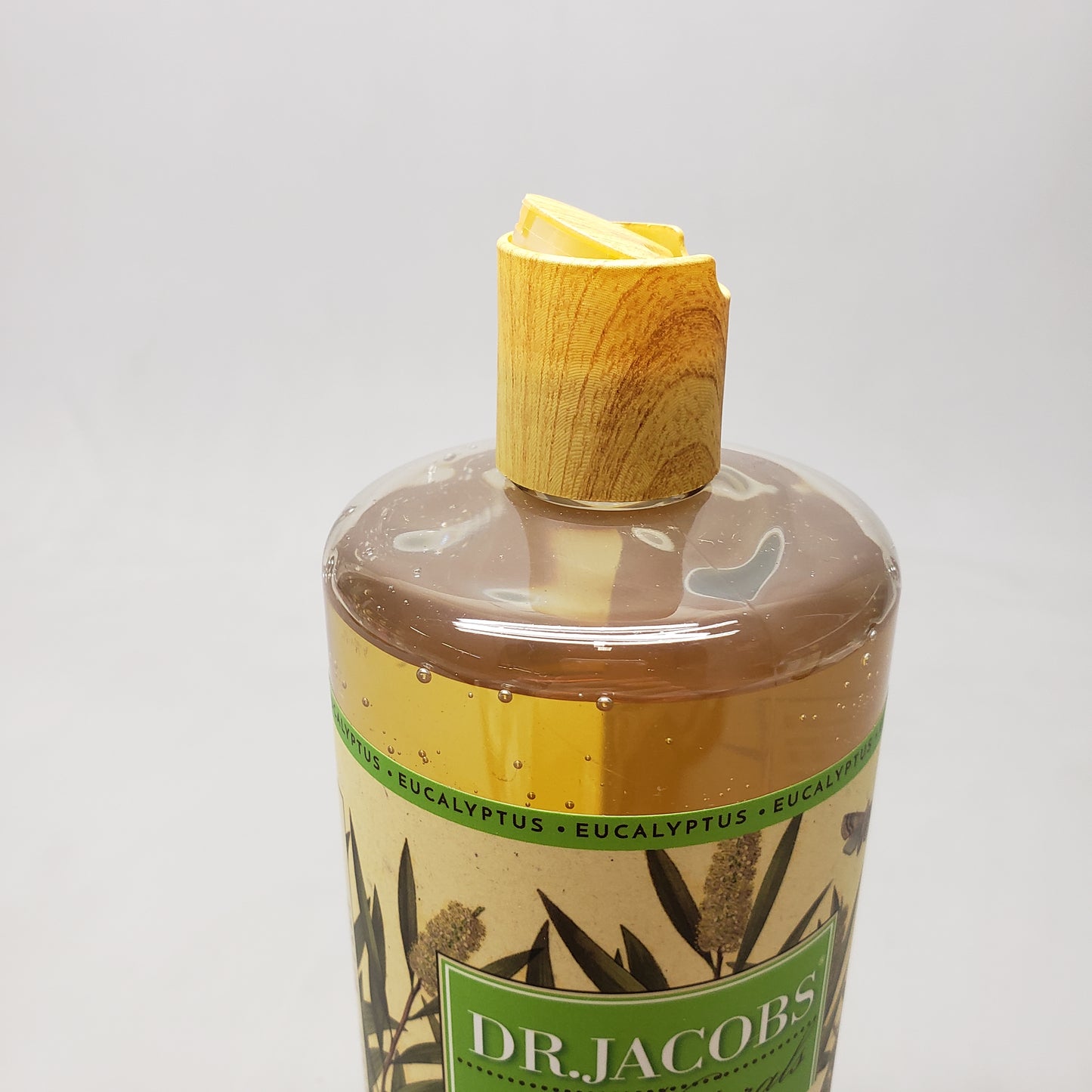 DR. JACOBS NATURALS Eucalyptus Castile Liquid Soap 32 oz Hypoallergenic (New)