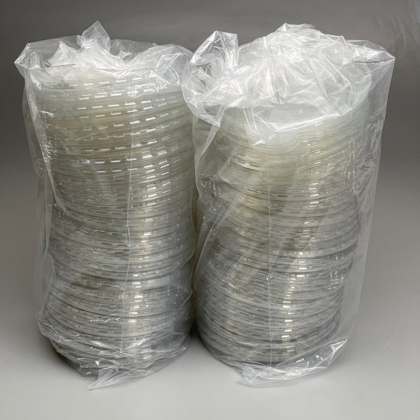 ZA@ YOURGREEN2GO PET (250 LIDS) Plastic Lids 7.5" Round Clear YG2G-RL1775-PET K