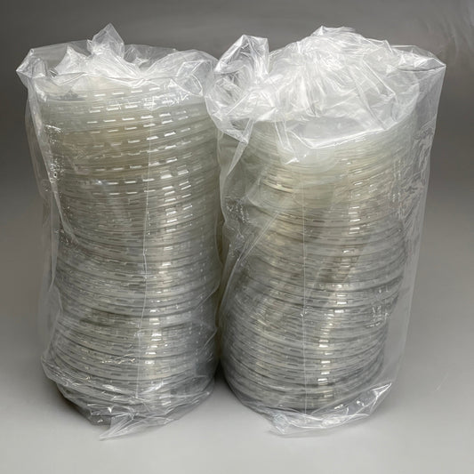ZA@ YOURGREEN2GO PET (250 LIDS) Plastic Lids 7.5" Round Clear YG2G-RL1775-PET I