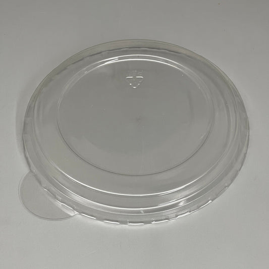 ZA@ YOURGREEN2GO PET (250 LIDS) Plastic Lids 7.5" Round Clear YG2G-RL1775-PET A