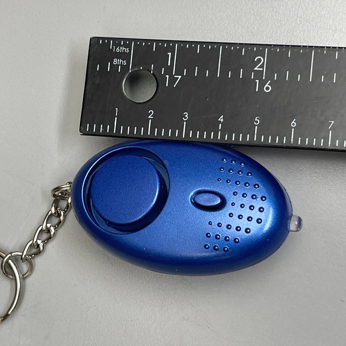 ZA@ 5-PACK! Personal Alarm Keychain Emergency Self Defense Alarm With LED Light Blue (New) A