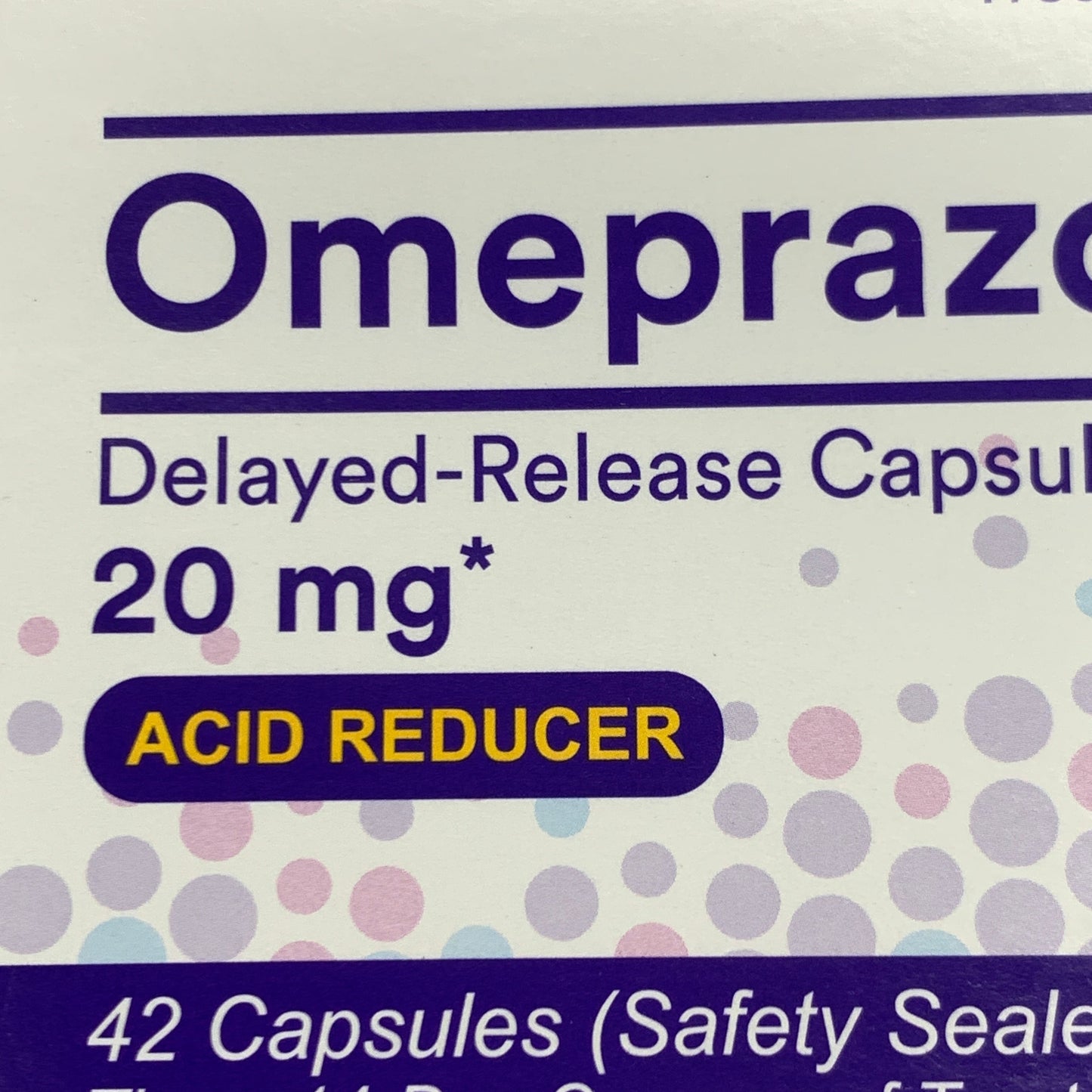 ZA@ DR.REDDY'S 6 BOXES! (18 Bottles) Omeprazole 20 mg Acid Reducer 756 CAPSULES (AS-IS) D