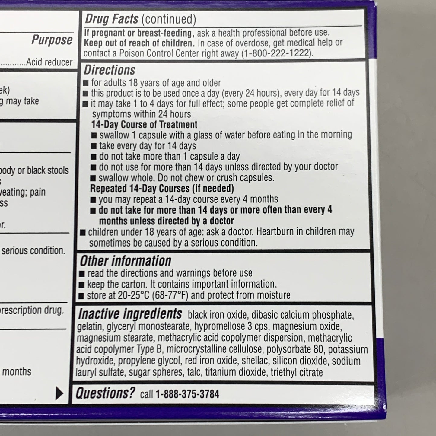 ZA@ DR.REDDY'S 6 BOXES! (18 Bottles) Omeprazole 20 mg Acid Reducer 756 CAPSULES (AS-IS) D