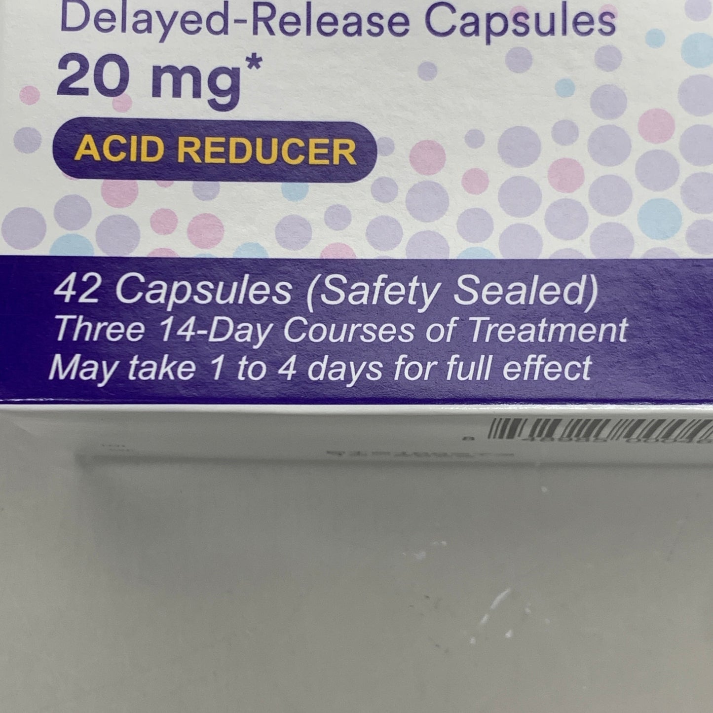 ZA@ DR.REDDY'S 6 BOXES! (18 Bottles) Omeprazole 20 mg Acid Reducer 756 CAPSULES (AS-IS) D