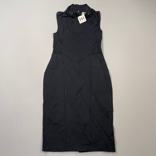 HAUTE HIPPIE Casual Sleeveless Dress Women's Sz 4 Black H6123030PT (New)