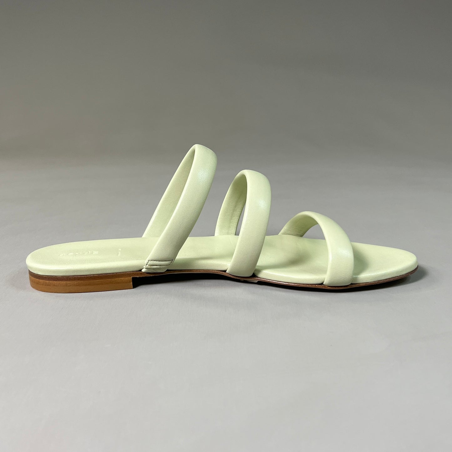AEYDE Chrissy Pistachio Nappa Leather Sandals Women's Sz 12, EU 42, UK 9 Green (New)