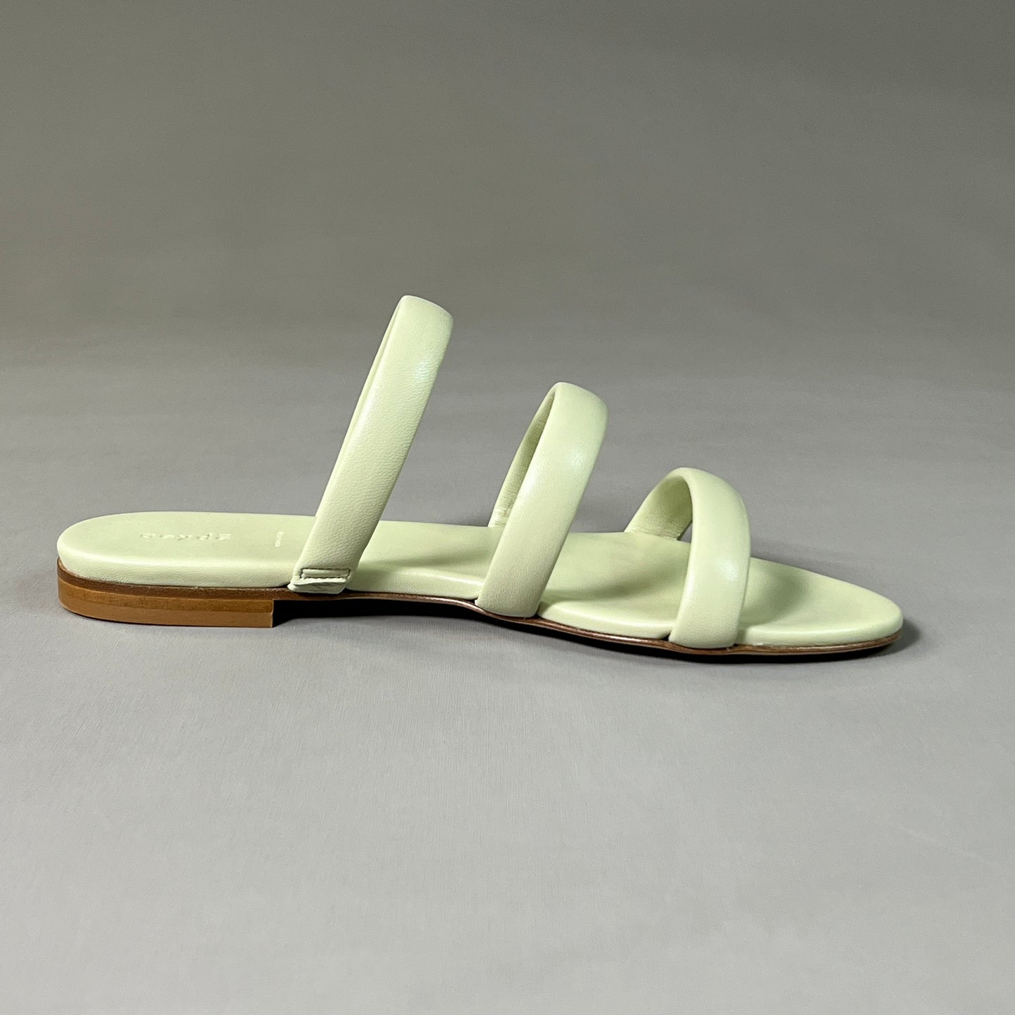 AEYDE Chrissy Pistachio Nappa Leather Sandals Women's Sz 10, EU 40, UK 7 Green (New)