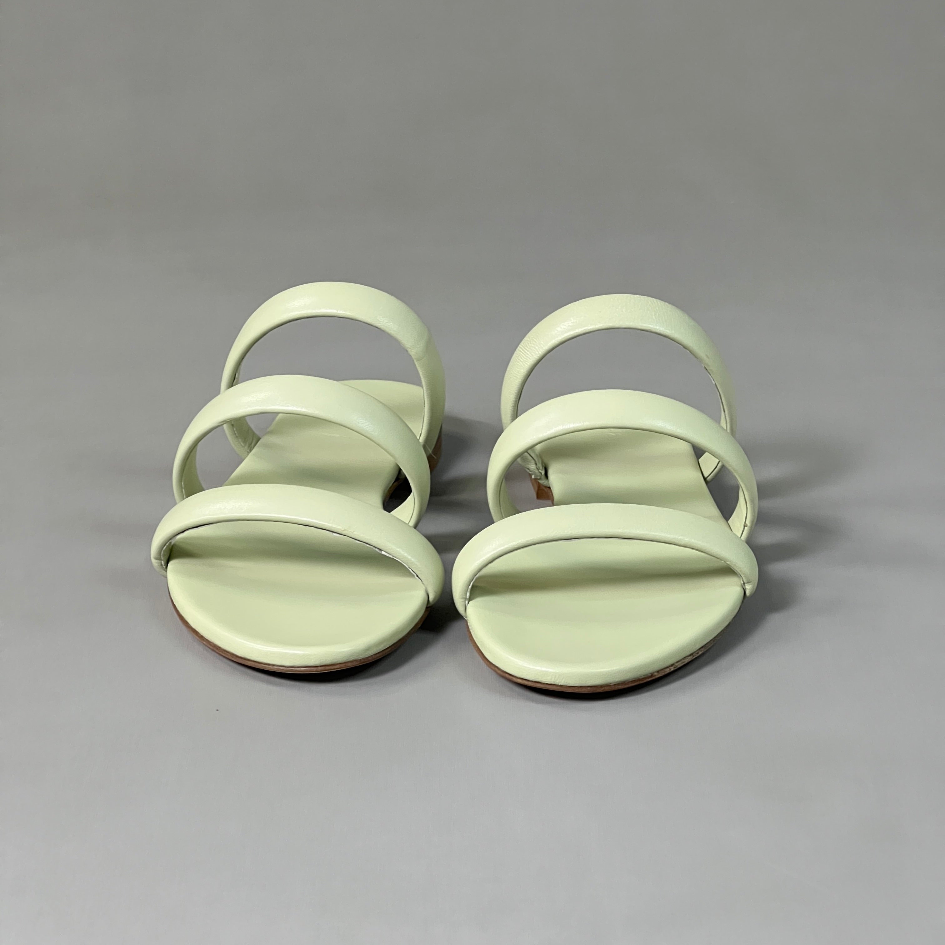 AEYDE Chrissy Pistachio Nappa Leather Sandals Women s Sz 7 EU 37