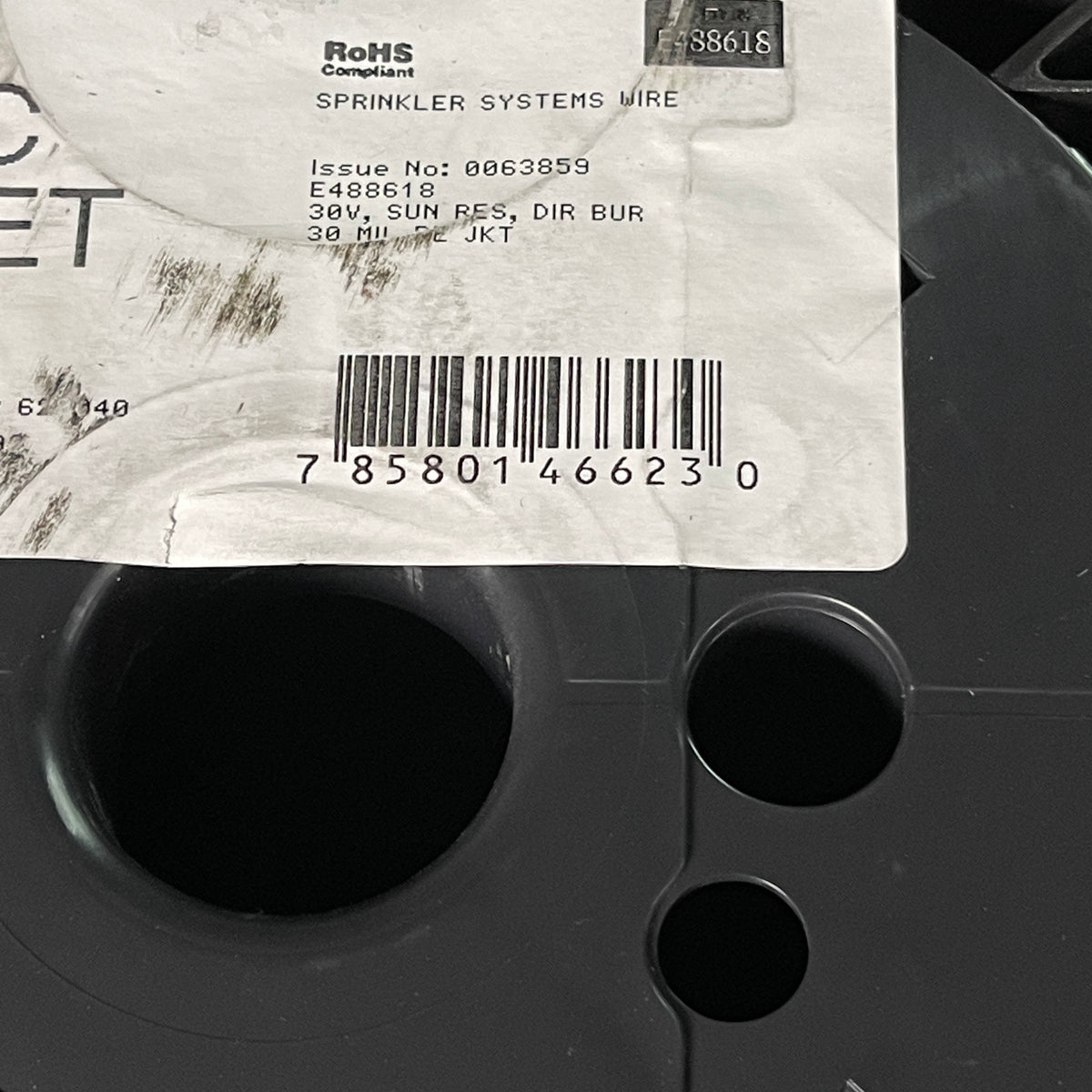 REGENCY WIRE Sprinkler Valve Irrigation Control Wire 18/9C 1000' Underground (New)