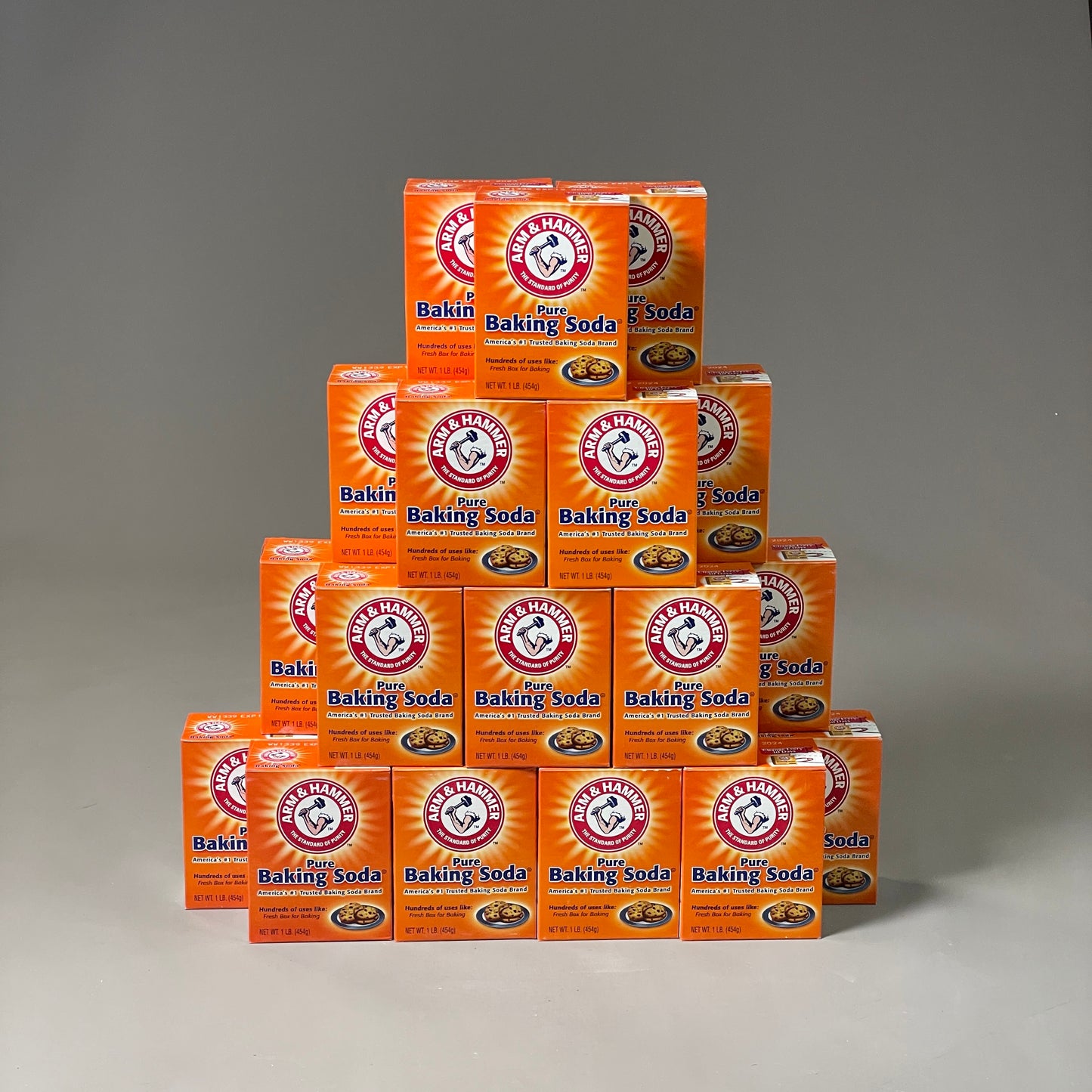 ARM & HAMMER Pure Baking Soda 24-Pack 1 Lb Boxes Exp 12/24 (New)
