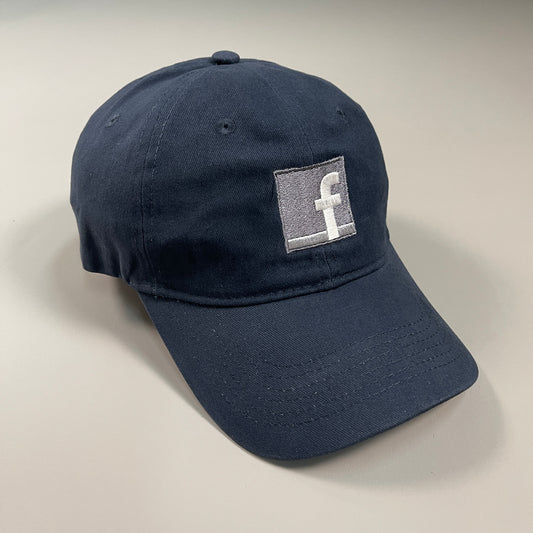 FACEBOOK Embroidered Baseball Cap Adjustable Hat Sz OS Black (New)