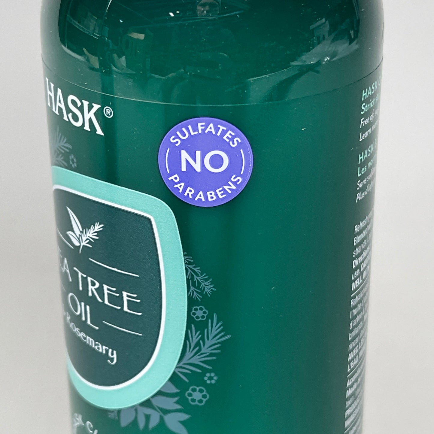 HASK Tea Tree & Rosemary Conditioner 4-PACK 12 oz 30121K(NEW)