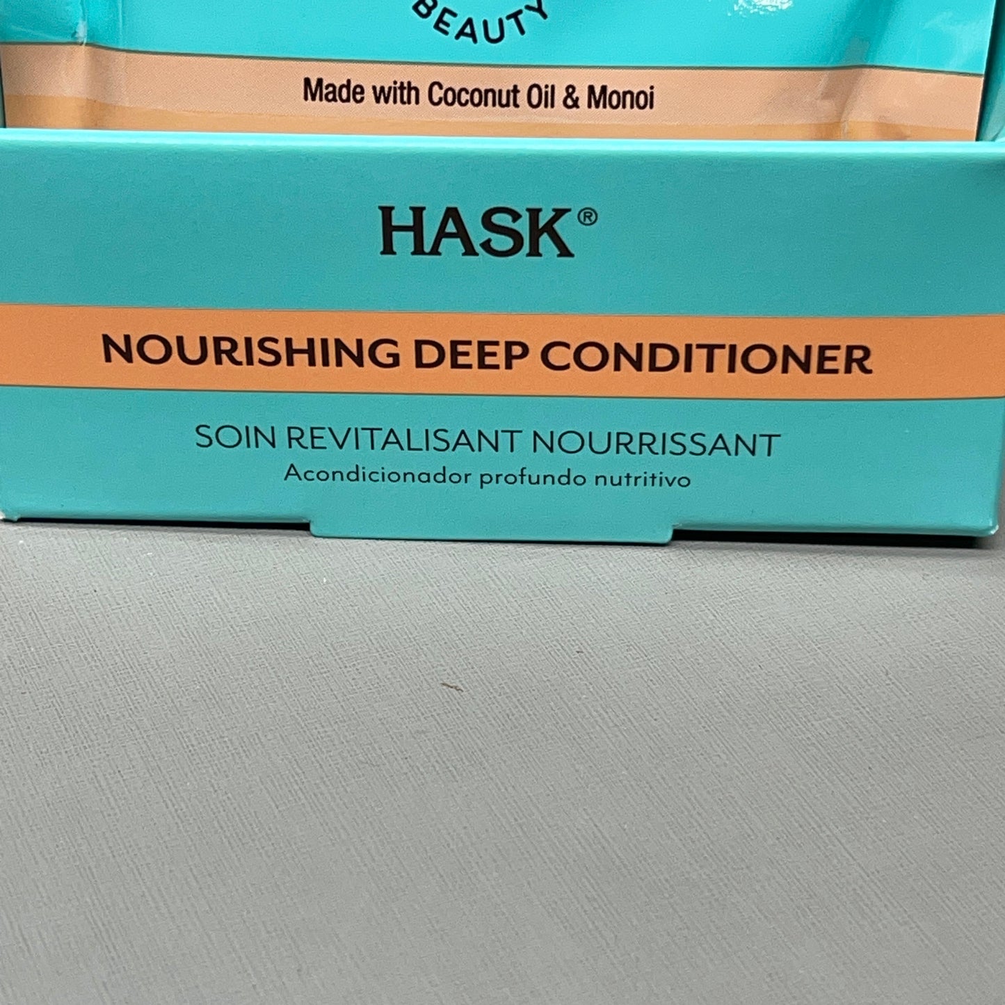 ZA@ HASK Coconut Oil Monoi Deep Conditioner (Set of 12) Packette 1.75 oz 33308K(NEW)