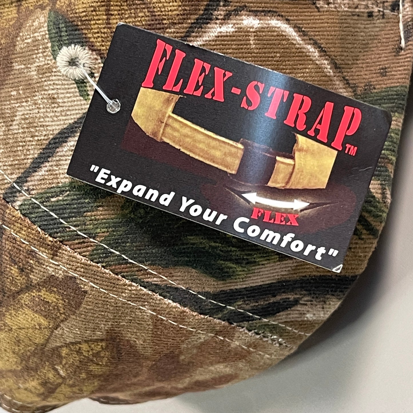 CALIX Logo Cap / Hat Camo Realtree All Purpose Flex Strap One Size Fits All (New)
