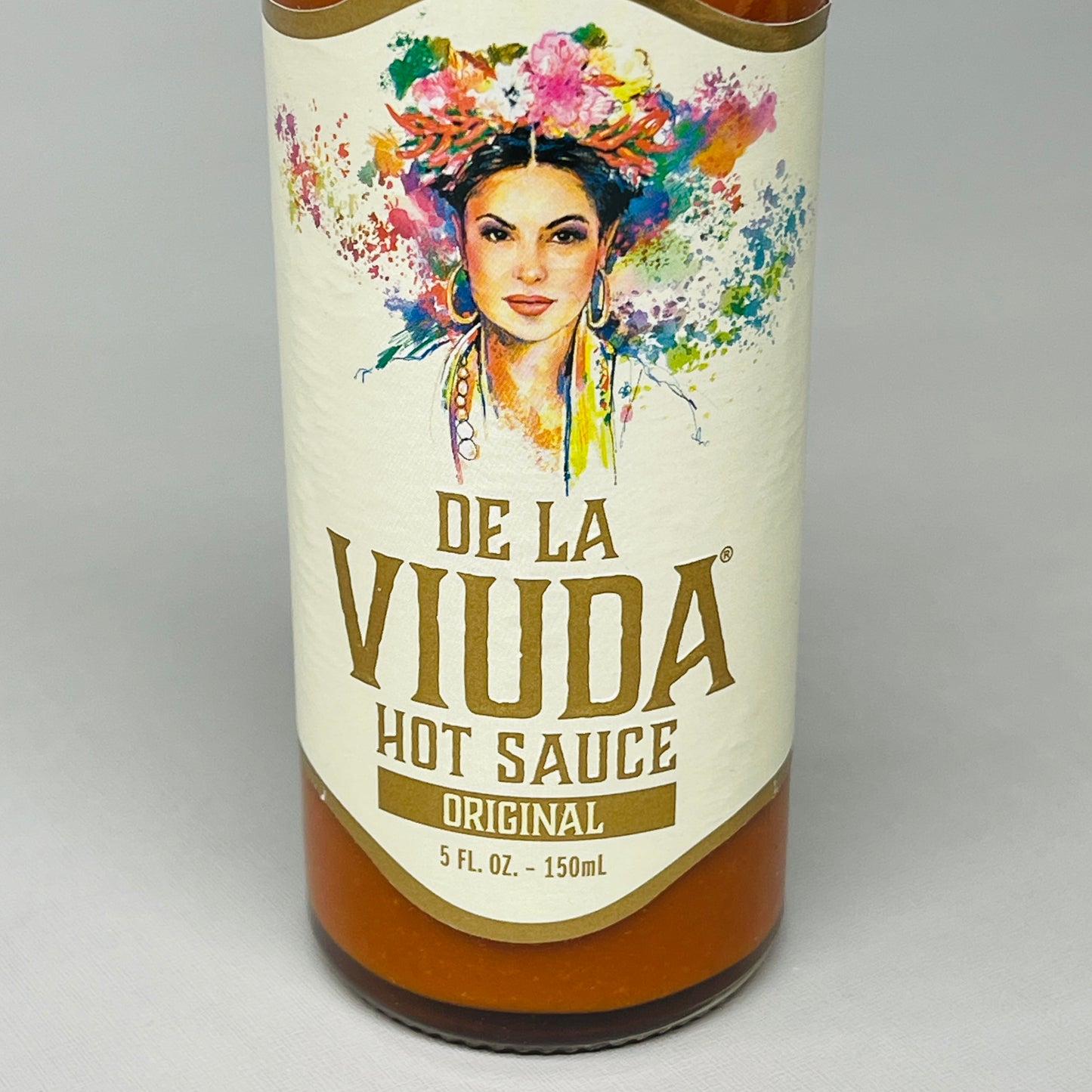 ZA@ DE LA VIUDA Original Hot Sauce 12-PACK! w/ Arbol Chili Peppers 5 fl oz 03/23 (AS-IS)