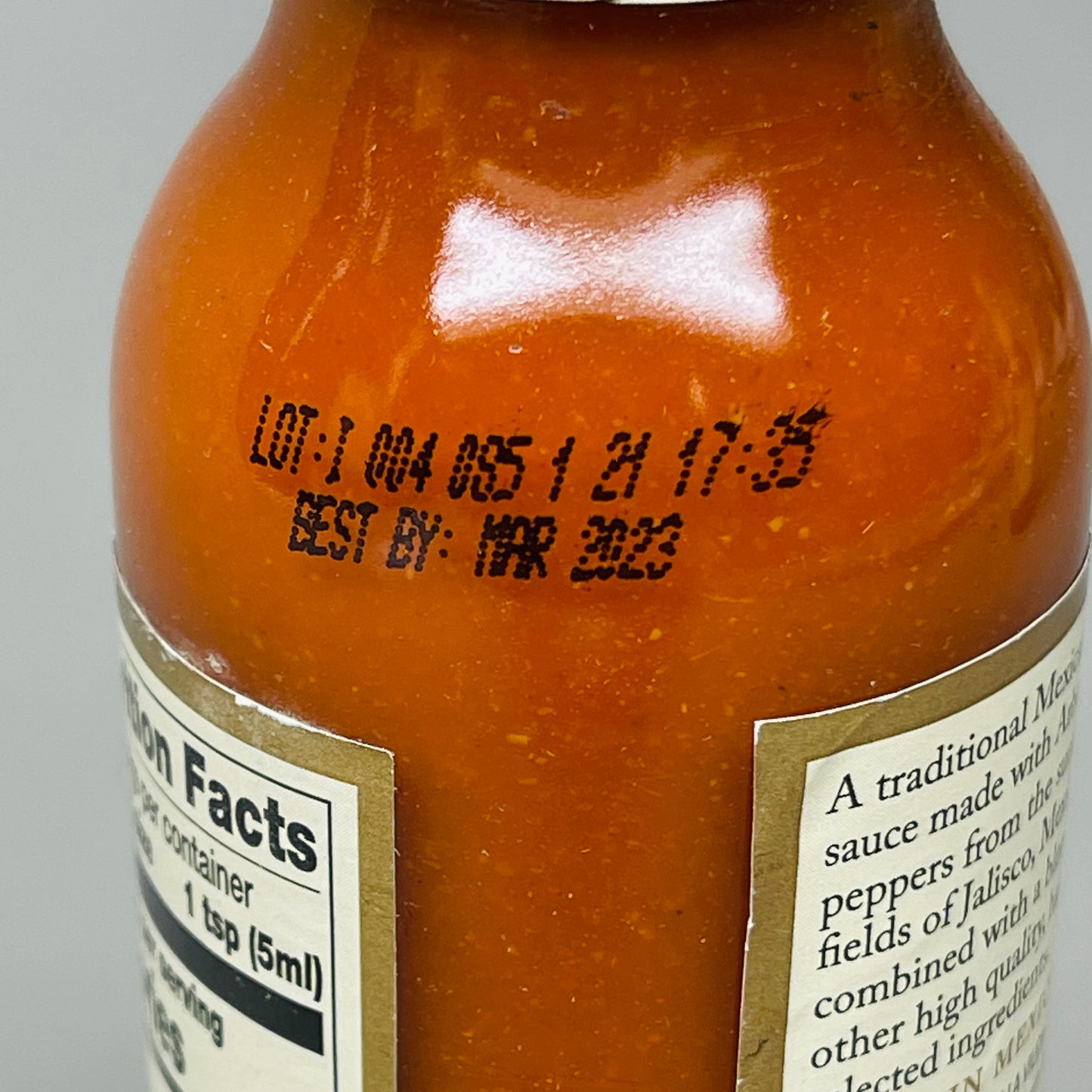 ZA@ DE LA VIUDA Original Hot Sauce 12-PACK! w/ Arbol Chili Peppers 5 fl oz 03/23 (AS-IS)