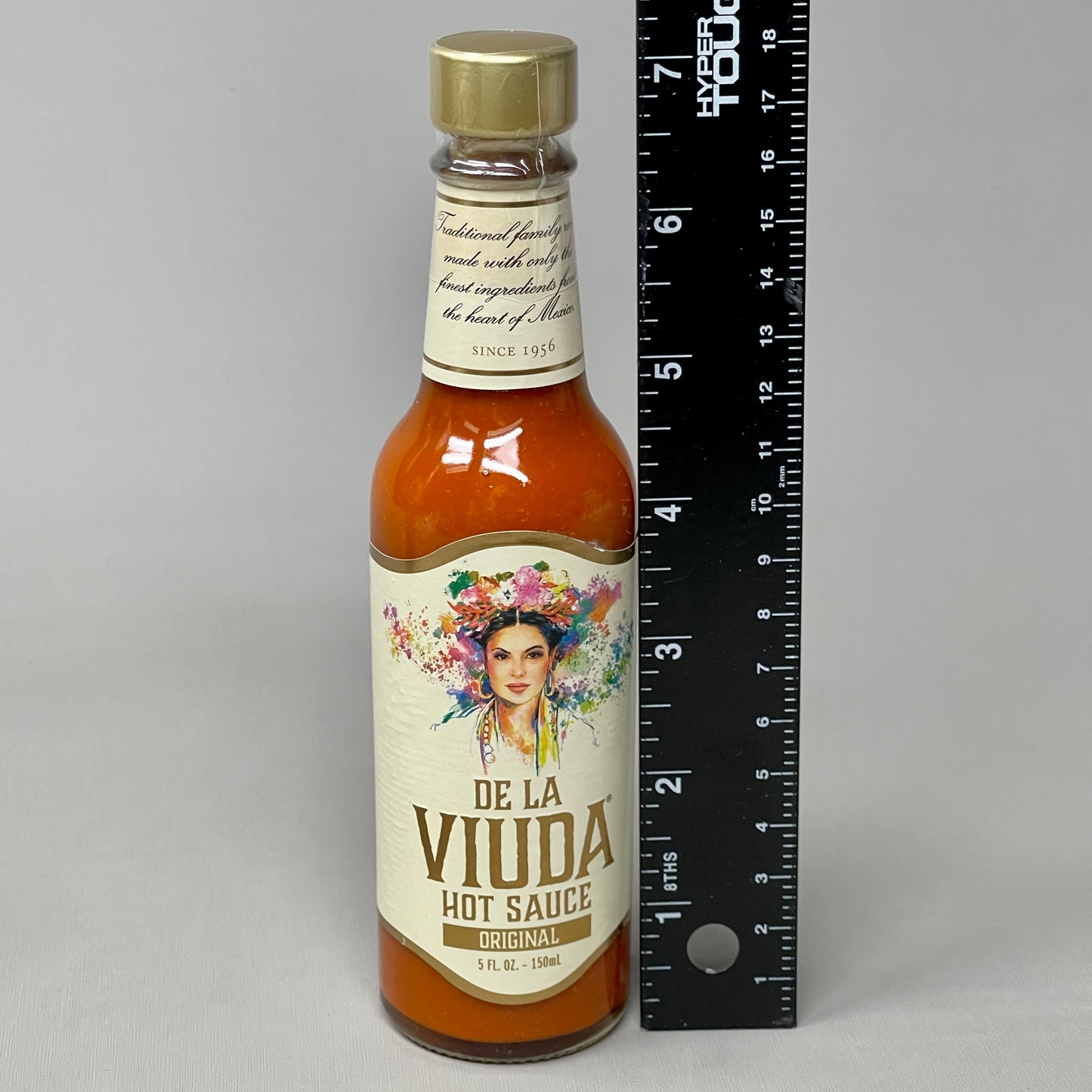 ZA@ DE LA VIUDA Original Hot Sauce 12-PACK! w/ Arbol Chili Peppers 5 fl oz 03/23 (AS-IS)