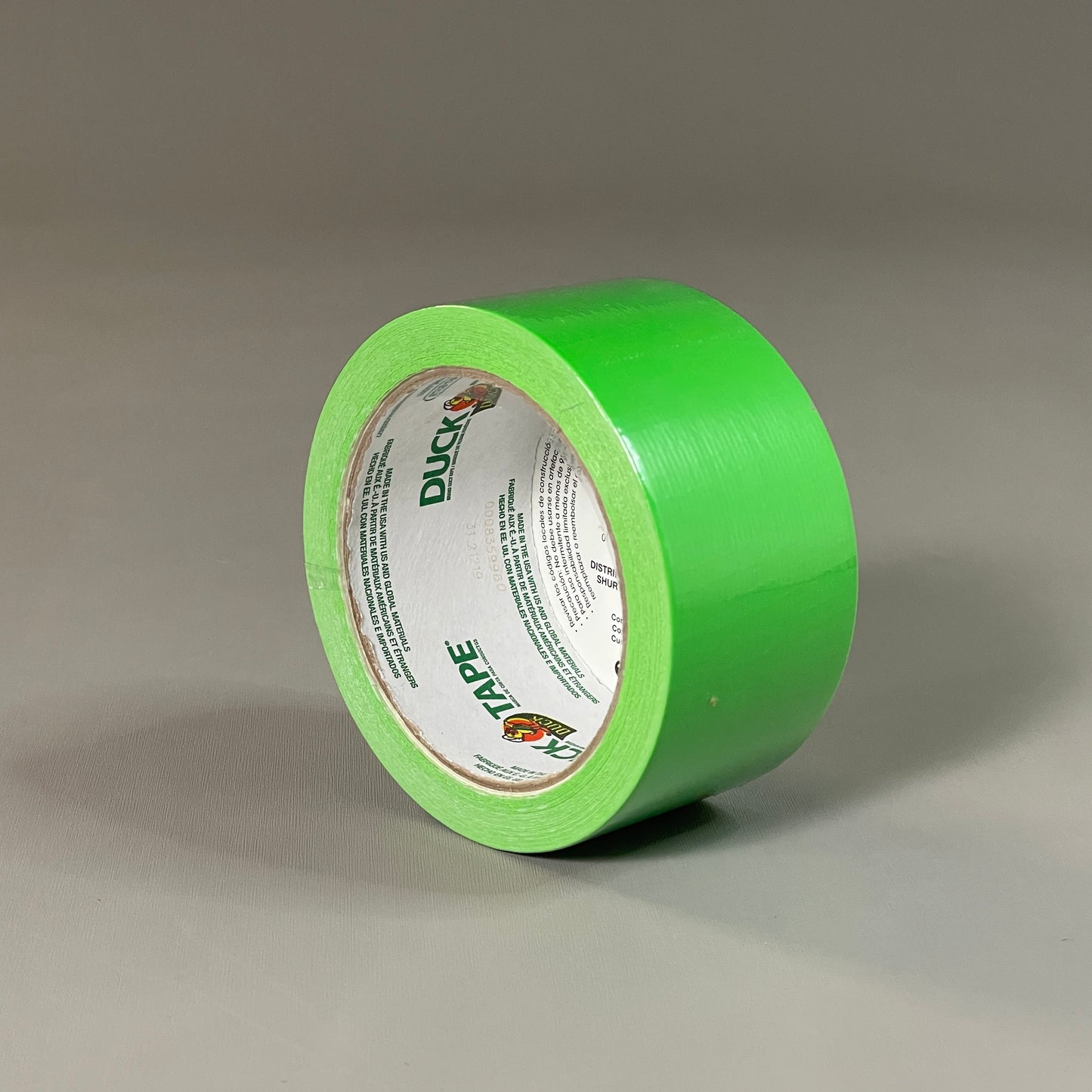 SHURTAPE DUCK Duck Tape Neon Lime Green 1265018 (New)