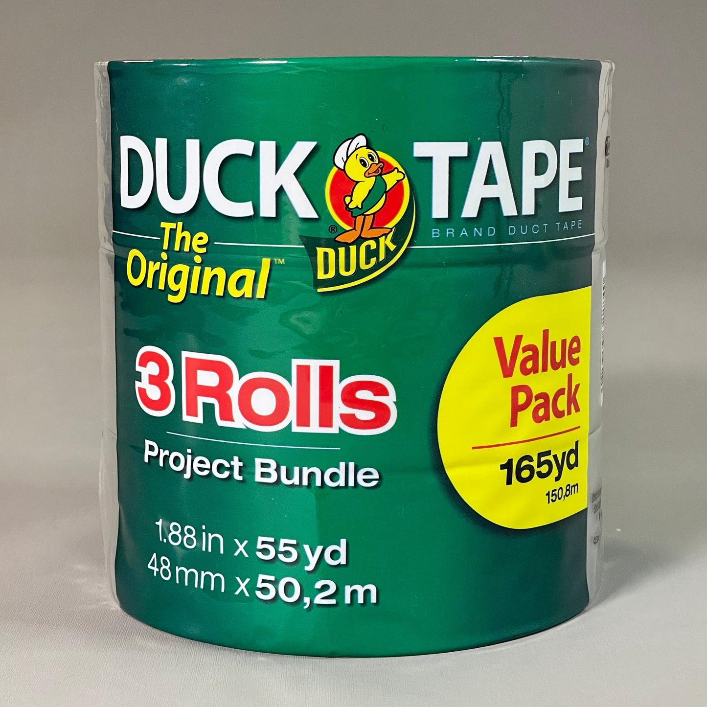 SHURTAPE DUCK Original Strength Duct Tape 3-PACK 241640 (New)