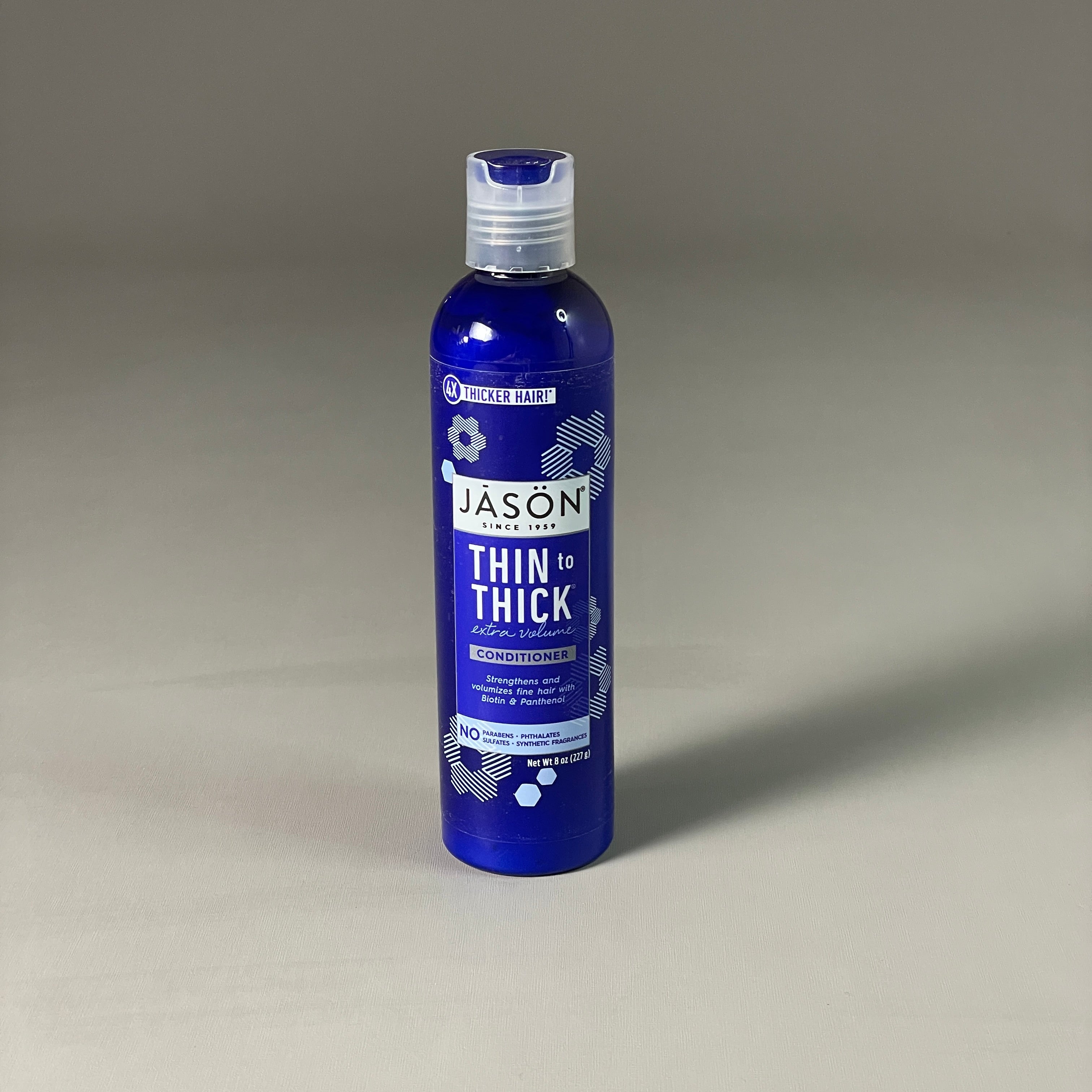 JASON Thin to Thick Extra Volume Conditioner 8 oz Biotin & Panthenol J