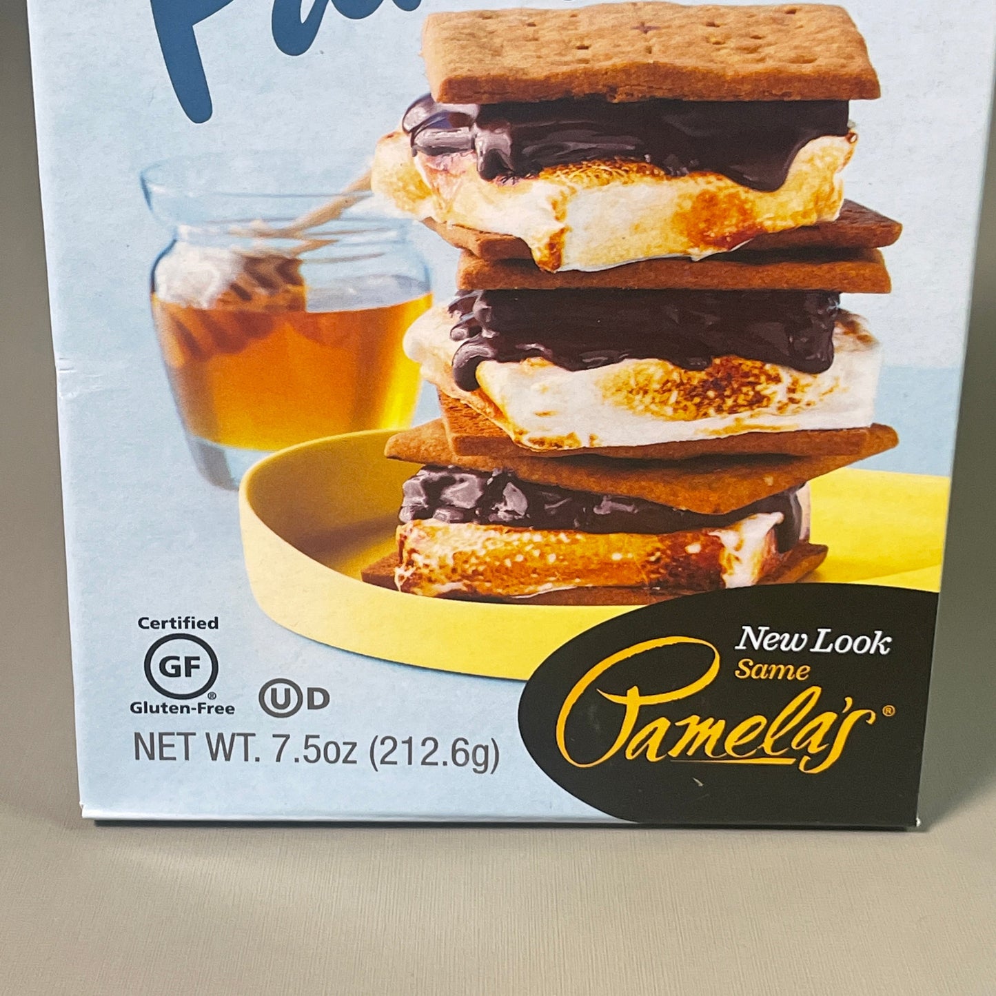 ZA@ PAMELA'S Honey Graham Crackers Large 6-PACK Gluten Free 7.5 oz 10/25/22 B