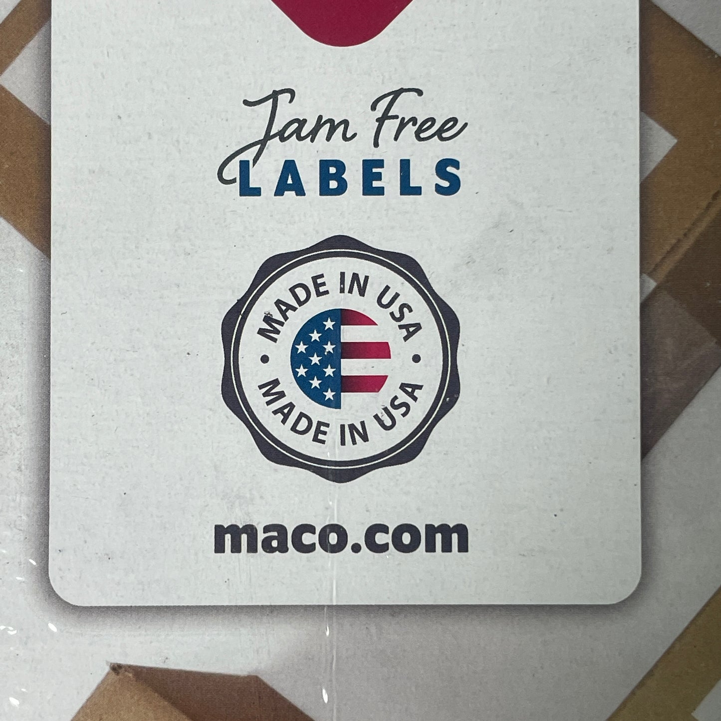 MACO Laser / Ink Jet White Shipping Labels 5.5" x 8.5” 200 Labels (100 sheets) ML-0200