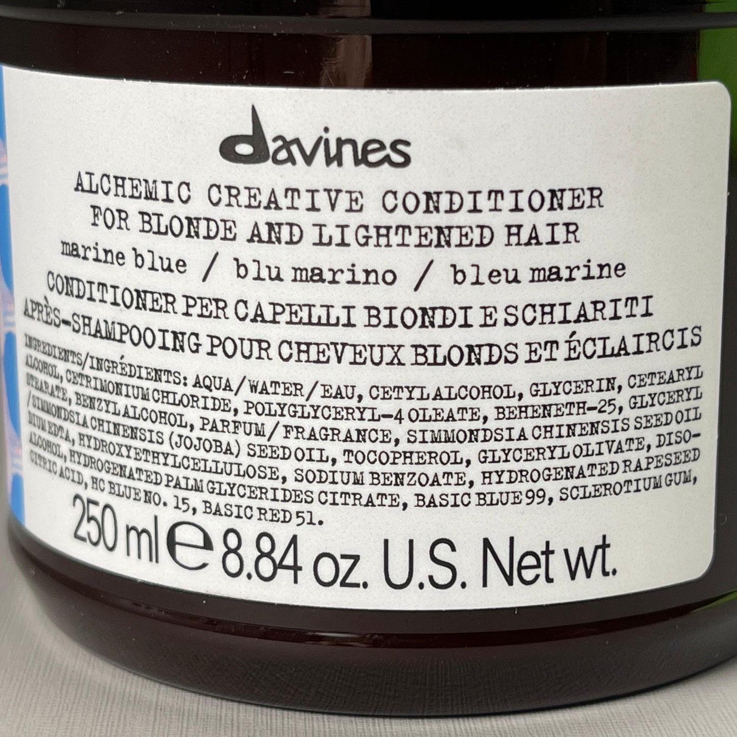 DAVINES Alchemic - #Marine Blue (For Blonde and Lightened Hair) 250ml/8.84oz (New)