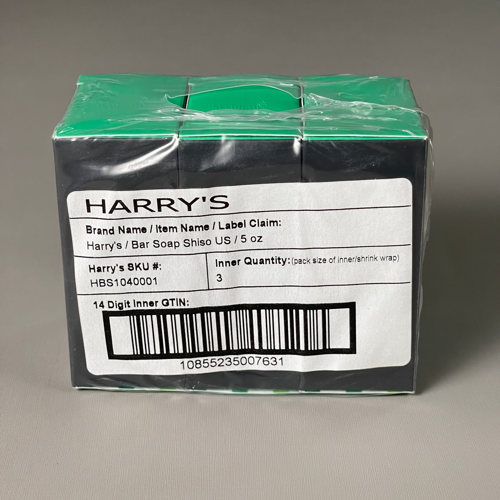 HARRY'S Shiso Bar Soap (3-PACK) 5 oz Fresh Herbs (New) – PayWut