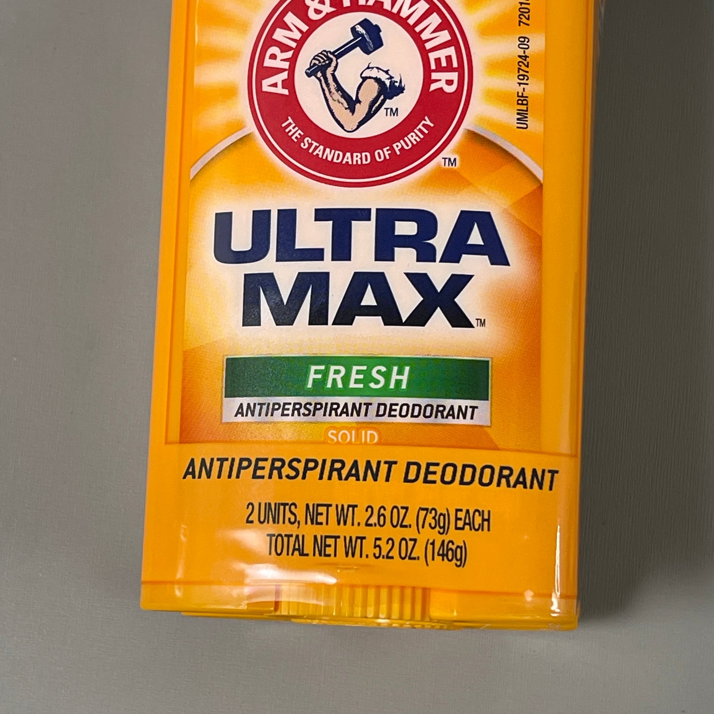 ZA@ ARM & HAMMER Ultra Max Fresh Solid Antiperspirant Deodorant 2-PACK 2.6oz 20507554 (New)