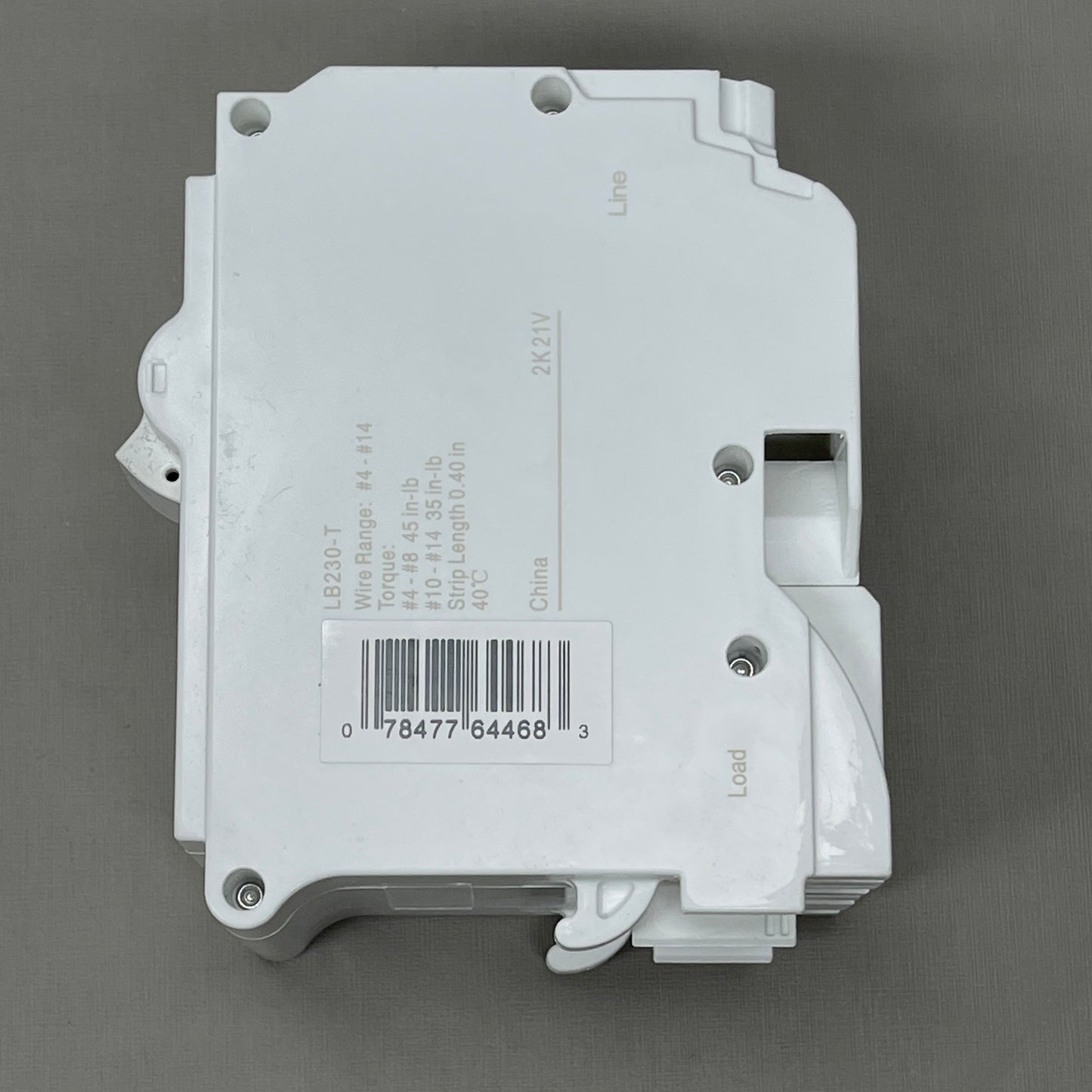 LEVITON 5-PACK! 30A 2-Pole Plug-In Circuit Breaker 120/240V White 200-LB230-T (New)
