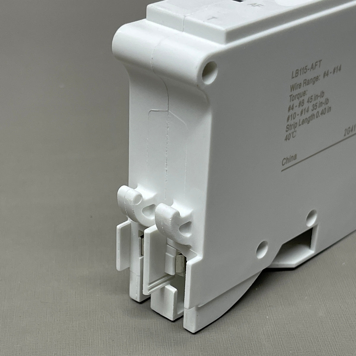 LEVITON 15A 1-Pole Plug-In Circuit Breaker & AFCI White 201-LB115-AFT (New)