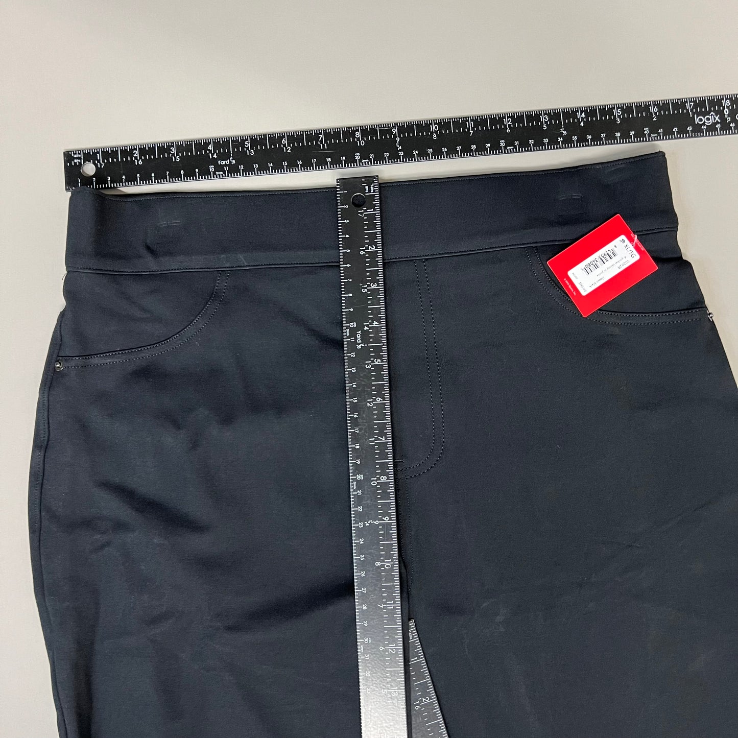 SPANX 4-Pocket Skinny in Ponte Women's Sz XL / TG  Black 20202R (New)